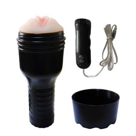 Âm đạo giả đèn pin Pink Lady rung 4 chế độ