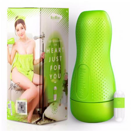 Âm đạo giả cầm tay có rung Manmiao cao cấp