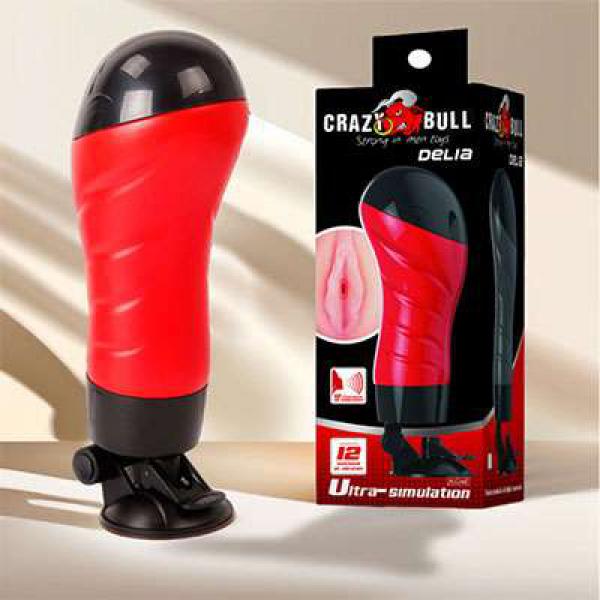 Âm đạo giả hít tường rung rên Crazy Bull Delia