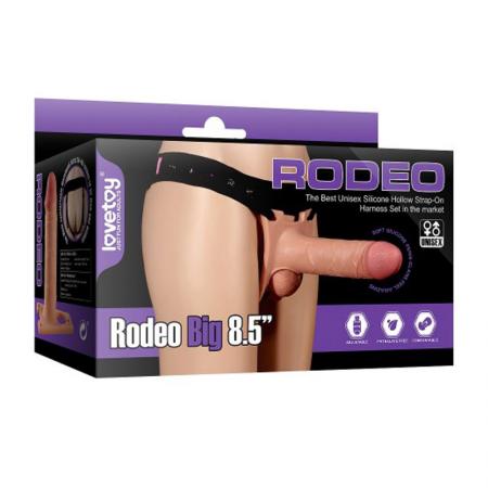 Dương vật giả có dây đeo rỗng ruột Lovetoy