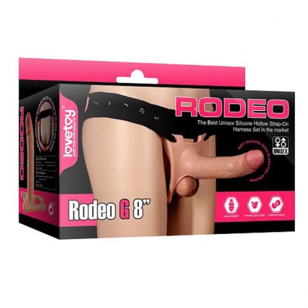 Dương vật giả có dây đeo rỗng ruột silicon mềm mịn Lovetoy