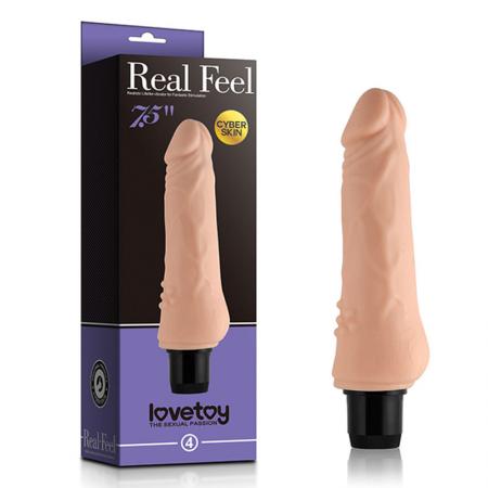 Dương vật giả rung Lovetoy Real Feel dài 7.5 inch siêu mềm