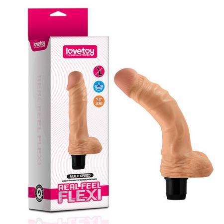 Dương vật giả rung Lovetoy Real Feel Flexi 9.0 có bìu