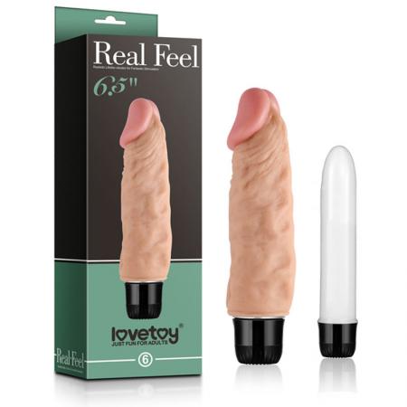 Dương vật giả rung Real Feel 6.5 Lovetoy