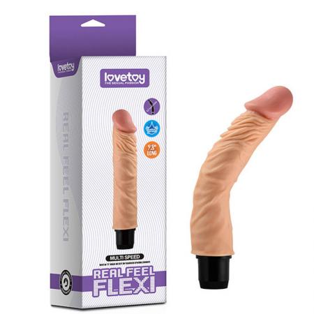 Dương vật giả siêu mềm Lovetoy Real Feel Flexi 9.8