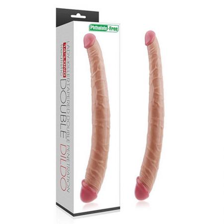 Dương vật giả silicon 2 đầu tự sướng Lovetoy siêu mềm