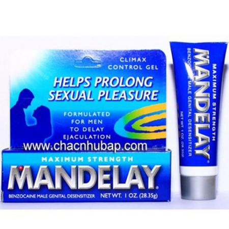 Gel chống xuất tinh sớm Mandelay hiệu quả