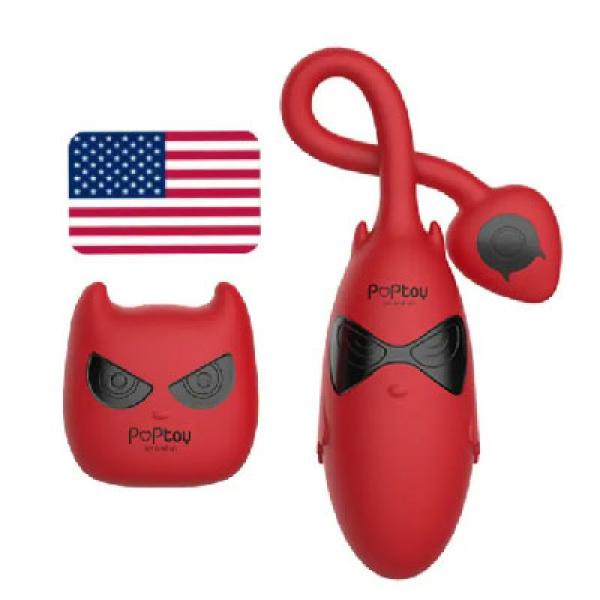 Trứng rung không dây điều khiển Poptoy USA số 1