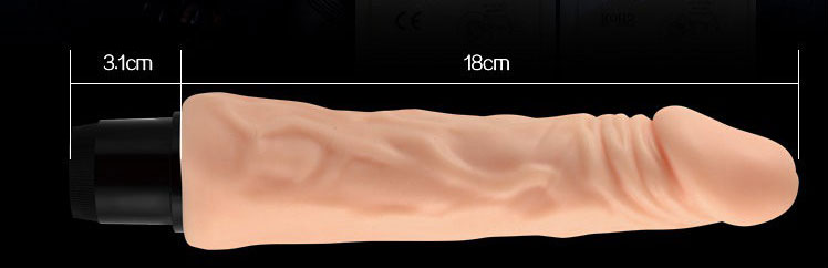 Cửa hàng bán Dương vật giả rung Lovetoy Real Feel siêu mềm dài 8 inch giá tốt