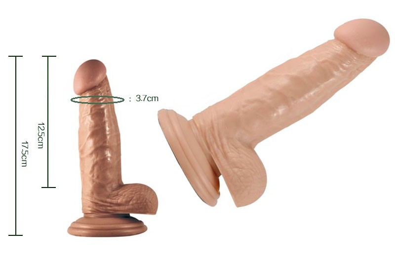 Phân phối Dương vật giả hít tường Lovetoy mềm mịn không rung 7.0 inch tốt nhất  Phân phối Dương vật giả hít tường Lovetoy mềm mịn không rung 7.0 inch tốt nhất