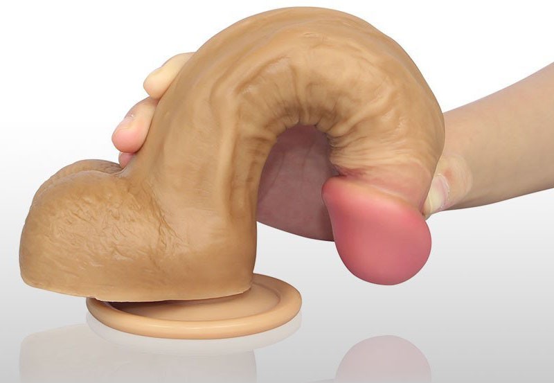 So sánh Dương vật giả silicon hit tường Lovetoy Nature Cock dài 8 inch hàng mới về