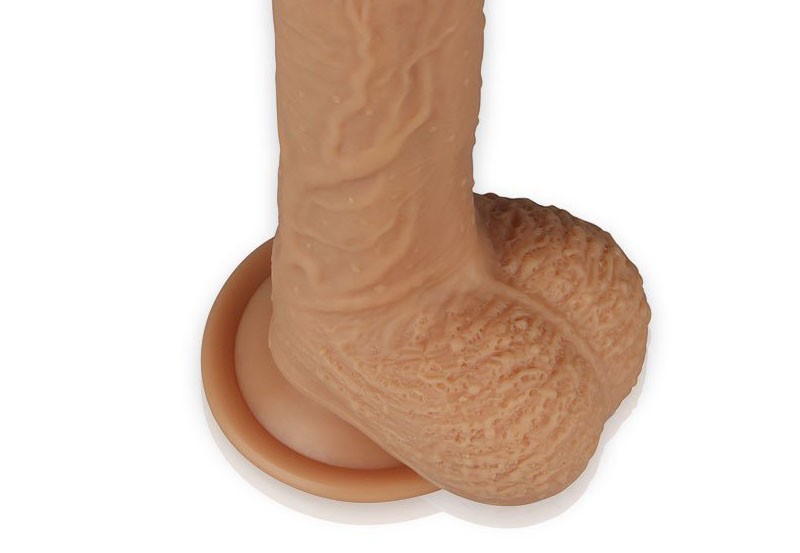 Thông tin Dương vật giả có đế hít tường Lovetoy Nature Cock 8.5 inch da nâu cao cấp