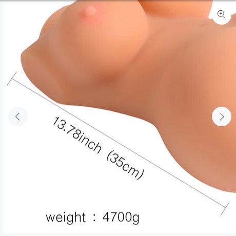 Phân phối Búp bê tình dục silicon bán thân Sexy Lina cho nam hàng xách tay