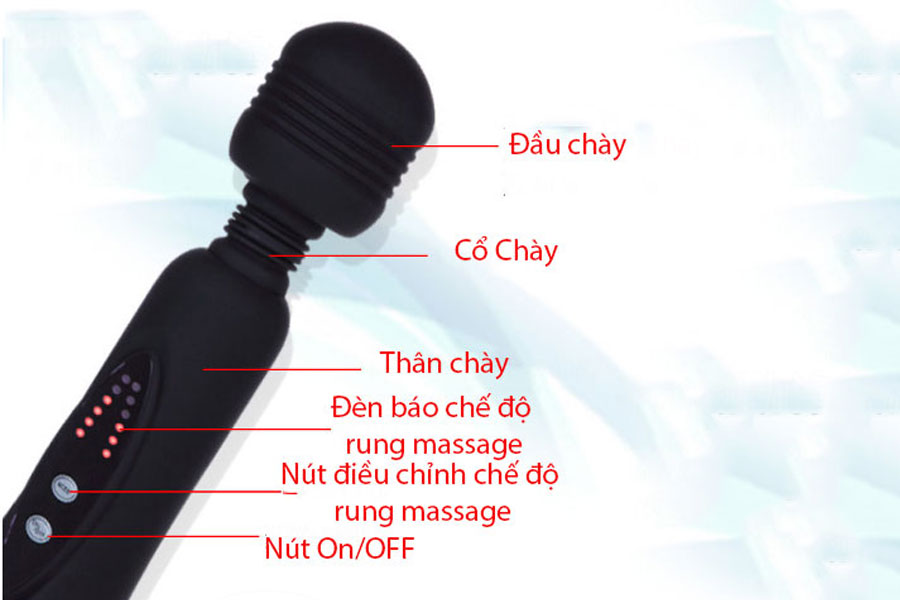 Bỏ sỉ Chày rung massage Power Wand cao cấp loại tốt