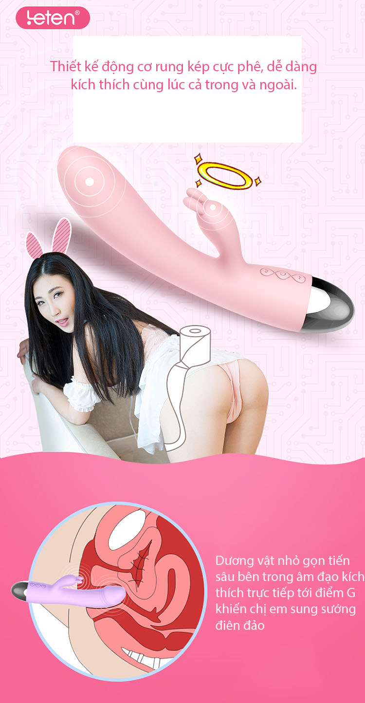 Mua Dương vật giả rung nhánh Leten cao cấp chính hãng