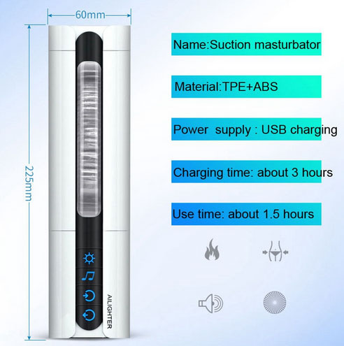 Phân phối Máy bú mút tự động rung thụt xoay, tỏa nhiệt Ailighter cao cấp hàng mới về