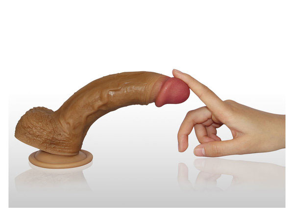 Cửa hàng bán Dương vật giả có chân hít tường Lovetoy Nature Cock dài 8.5 inch chính hãng