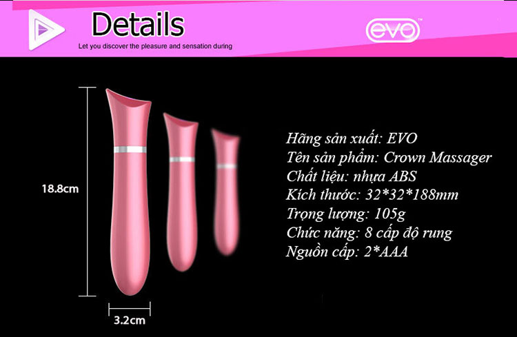 Đánh giá Que rung đa chức năng Evo cao cấp hàng mới về