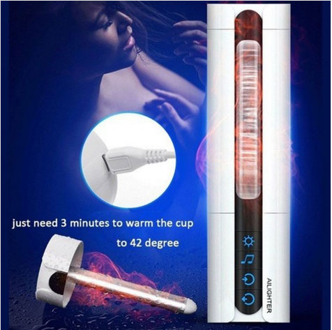 Phân phối Máy bú mút tự động rung thụt xoay, tỏa nhiệt Ailighter cao cấp hàng mới về