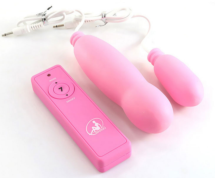 Bỏ sỉ Trứng rung đôi 2 đầu silicon siêu mềm mịn Shaki 7 chế độ rung nhập khẩu Bỏ sỉ Trứng rung đôi 2 đầu silicon siêu mềm mịn Shaki 7 chế độ rung nhập khẩu