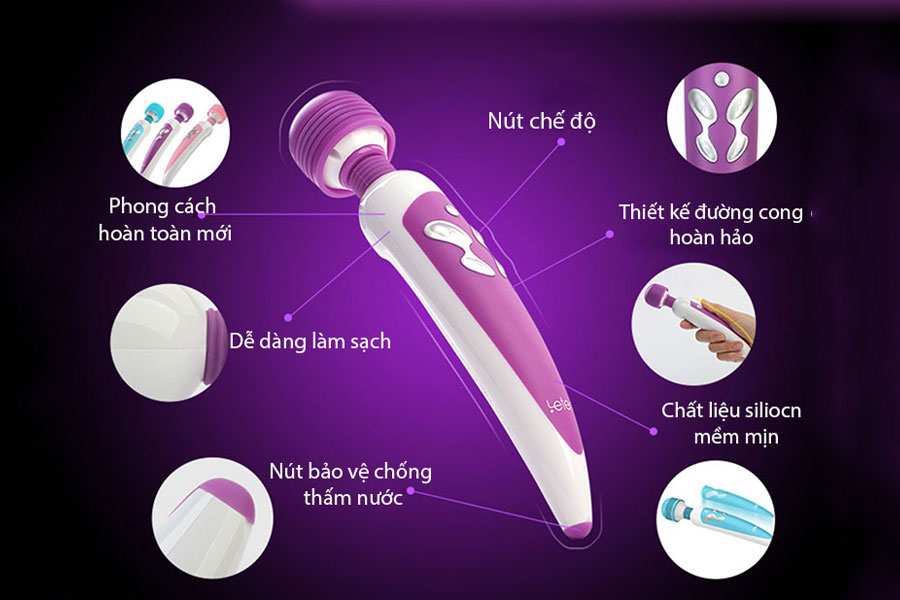 Nhập sỉ Chày rung massage cao cấp Leten loại tốt