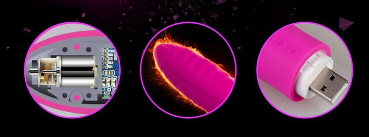 Bán Que rung massage kích thích âm đạo tạo nhiệt Leten hàng xách tay