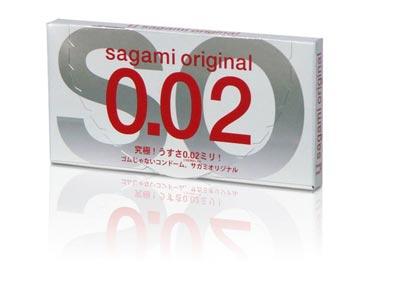  Bỏ sỉ Hộp bao cao su Sagami Original 0.02 2 chiếc cao cấp