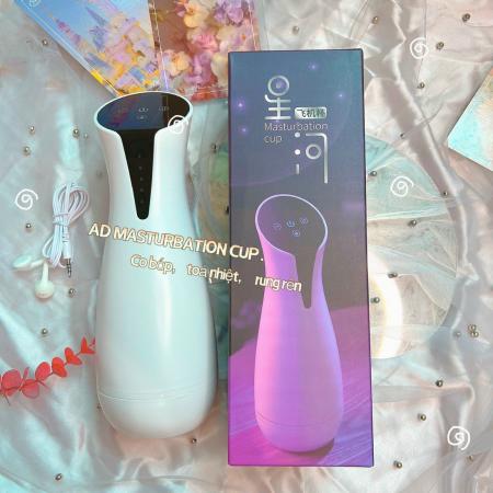 Máy bú mút dương vật tự động cầm tay Galaxy co bóp tỏa nhiệt màn hình cảm ứng
