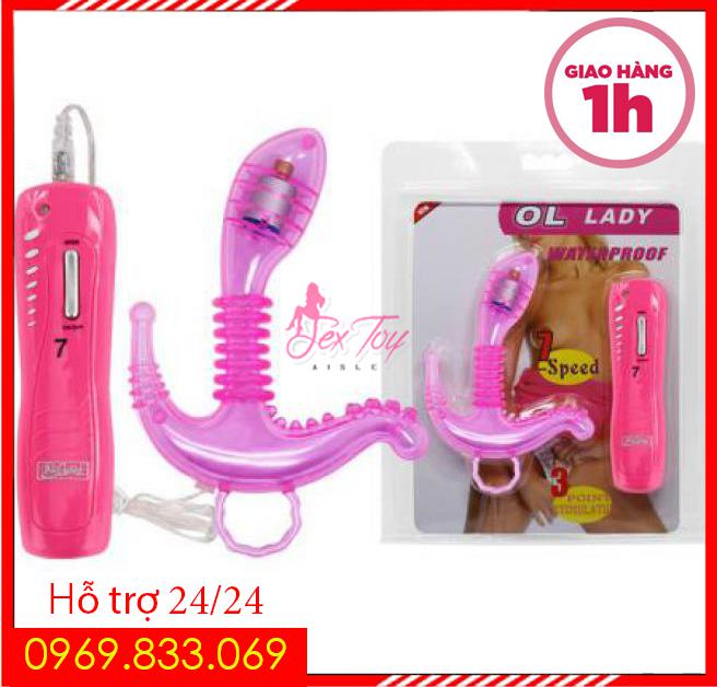 Cửa hàng bán Máy rung hậu môn và điểm G mỏ neo 7 chế độ rung  hàng mới về 